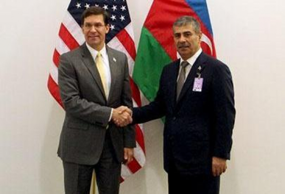 Ադրբեջանի և ԱՄՆ-ի ՊՆ ղեկավարները քննարկել են ռազմական համագործակցության հեռանկարները